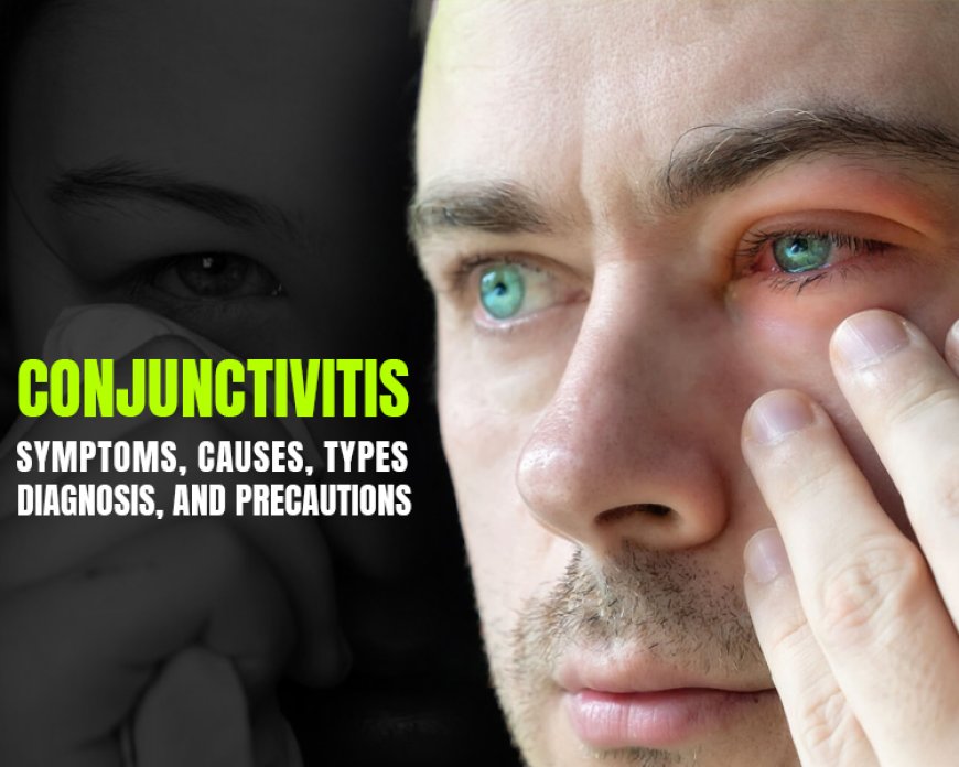 Conjunctivitis: Symptoms, Causes, Types, Diagnosis, and Precautions