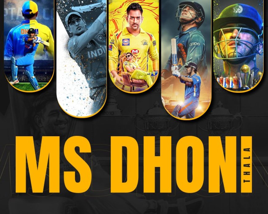 From Captain Cool to Cricketing Legend: The Extraordinary Journey of MS Dhoni