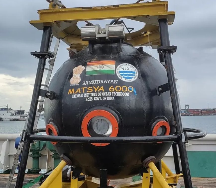 India Launches Samundrayaan to Explore the Indian Ocean